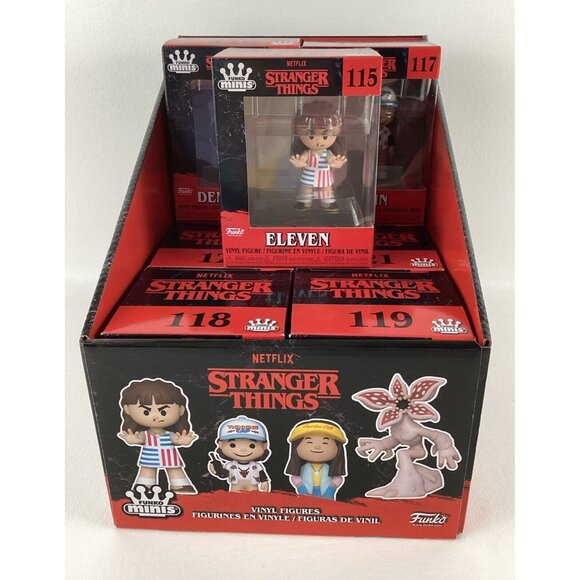 Stranger Things Funko Minis Netflix Vinyl Figures Season 4 Complete Set of 9 New - Picture 6 of 16